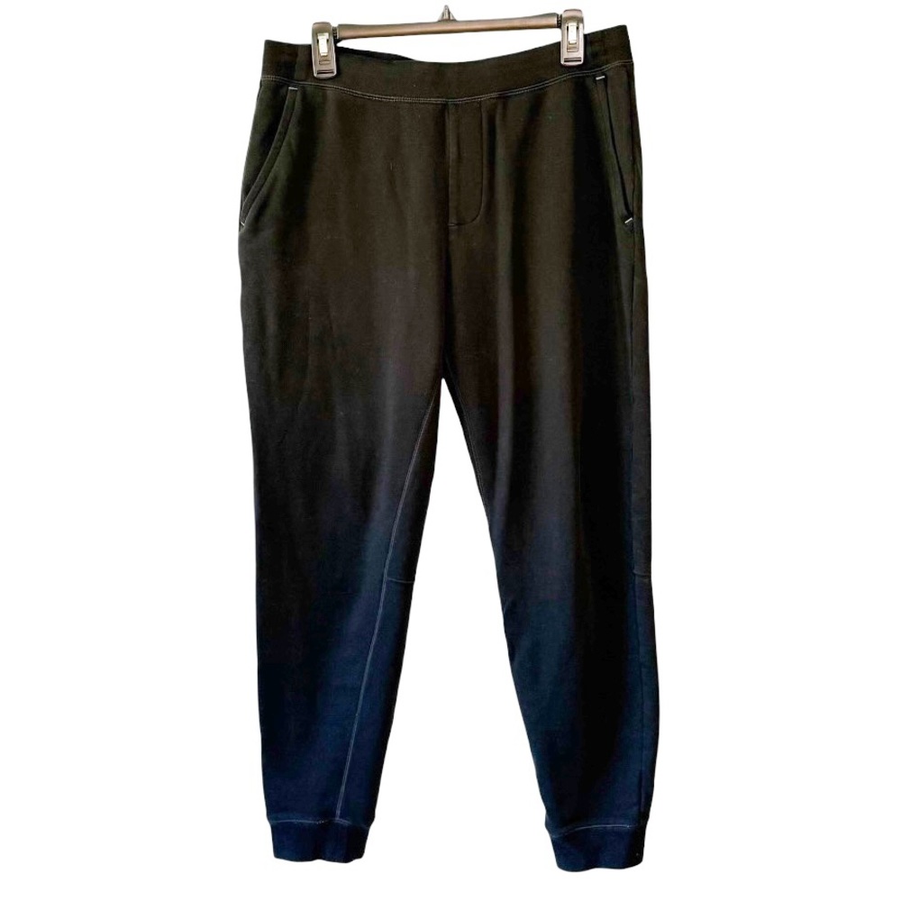 Bombas Men's Cotton Sweatpant Joggers Black Size Medium